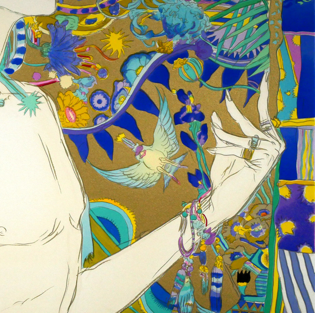 天野喜孝「PRINCE」シルクスクリーン版画　拡大画像4