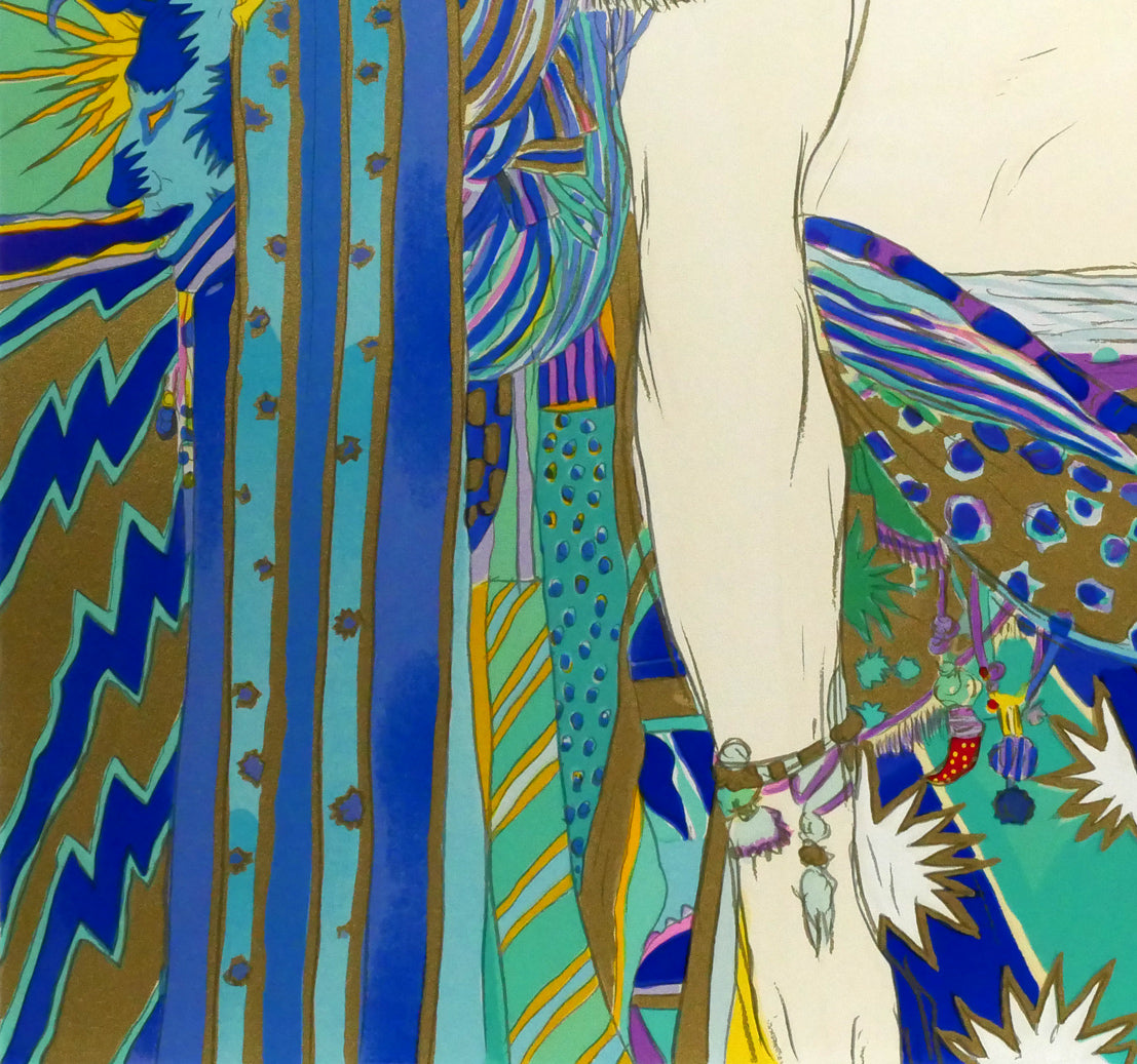 天野喜孝「PRINCE」シルクスクリーン版画　拡大画像5