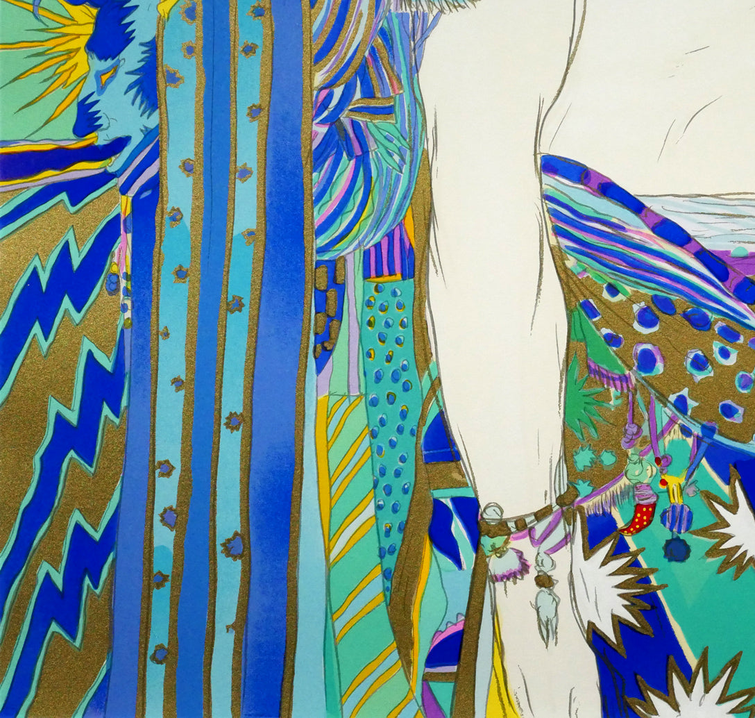 天野喜孝「PRINCE」シルクスクリーン版画　拡大画像6