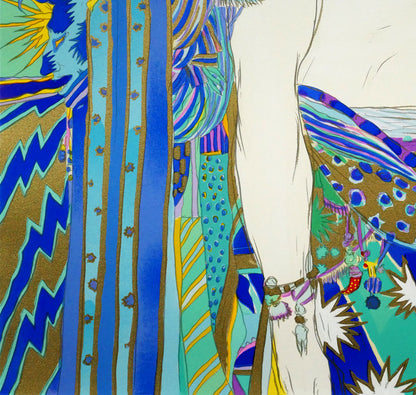 天野喜孝「PRINCE」シルクスクリーン版画　拡大画像6