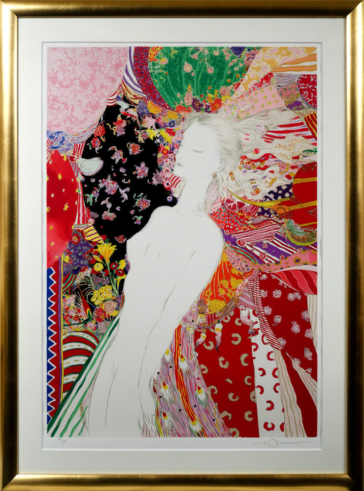 天野喜孝「PRINCESS」シルクスクリーン版画