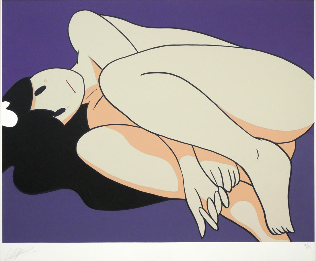天野タケル「Venus」シルクスクリーン版画　作品全体拡大画像