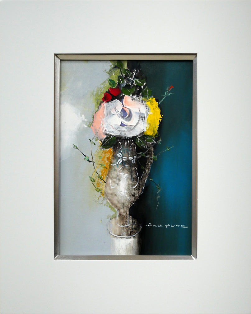 小山昇「風景」油絵・F6号