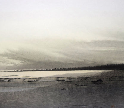 阿左美哲男「風景」氷画　拡大画像3