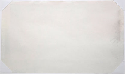 阿左美哲男「風景」氷画　作品裏側画像