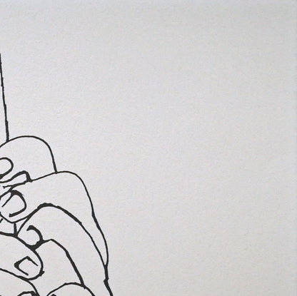 ベン　シャーン（Ben　Shahn）「フルートを持つ手」版画　拡大画像2