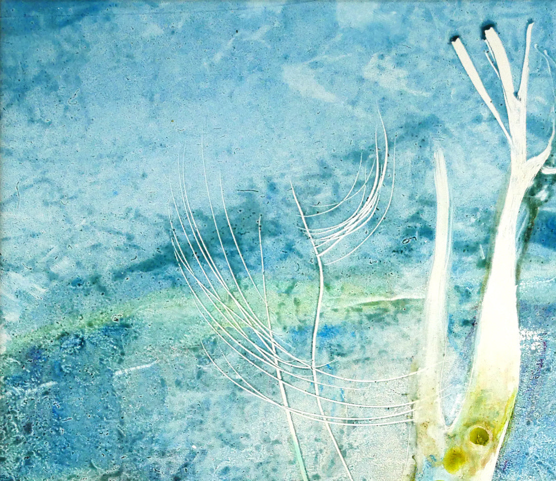 フェレンツ　ボルダス（Ferenc　BORDAS）「無題」油絵・変形10号　拡大画像1