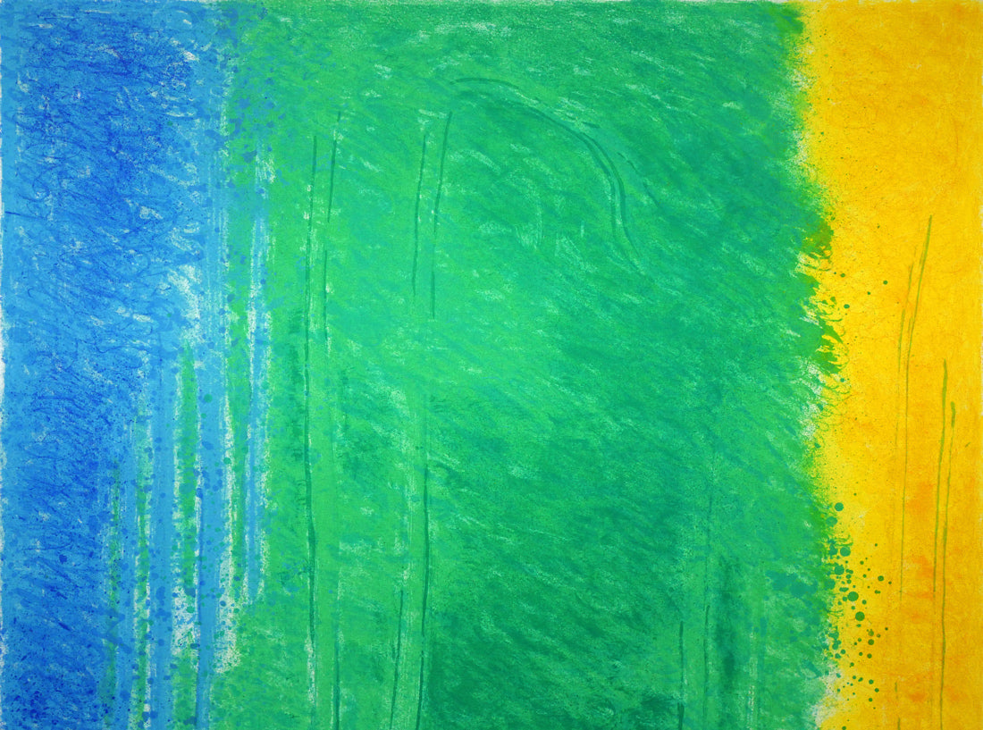 アンドレ　ブラジリエ（Andre　Brasilier）「フーの森」リトグラフ　拡大画像1