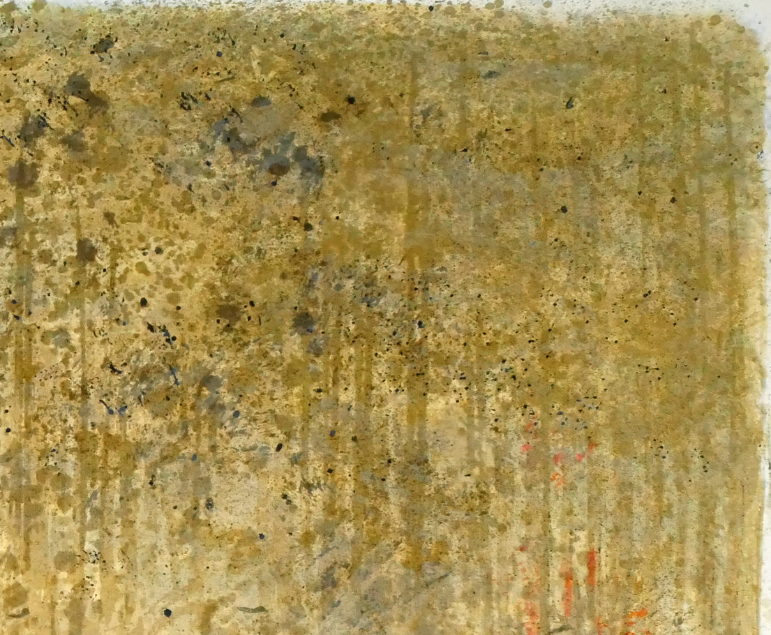 アンドレ　ブラジリエ（Andre　Brasilier）「冬の馬」リトグラフ　拡大画像2