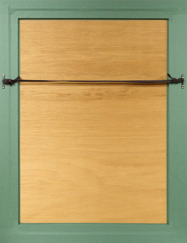 アンドレ　ブラジリエ（Brasilier）「RIVAGE」リトグラフ　額縁裏側画像