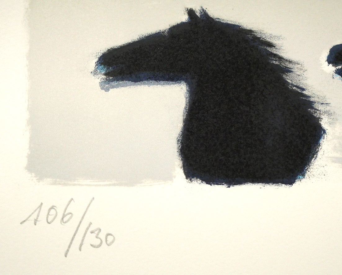 アンドレ　ブラジリエ（Brasilier）「RIVAGE」リトグラフ　限定番号（ed,106/130）