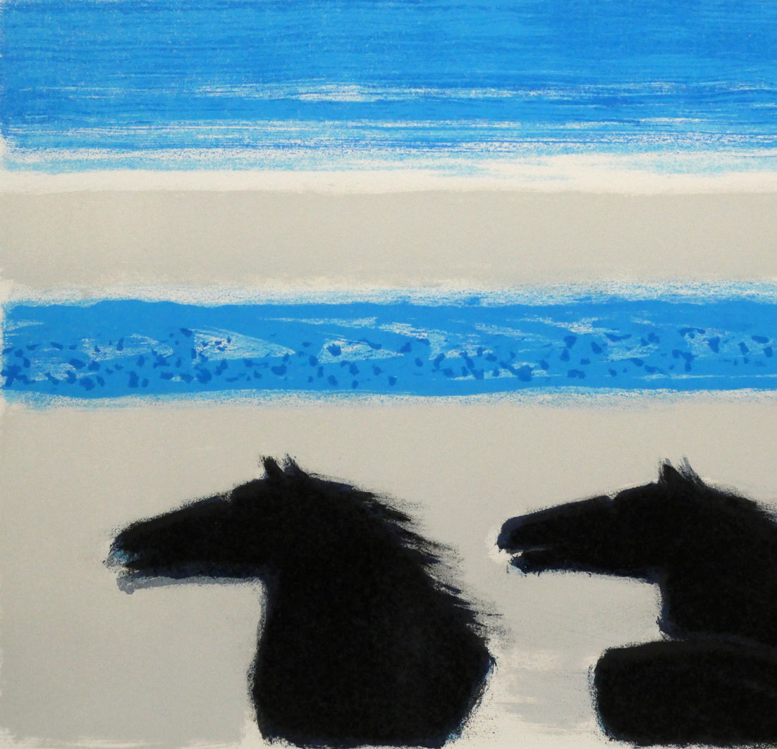 アンドレ　ブラジリエ（Brasilier）「RIVAGE」リトグラフ　拡大画像5