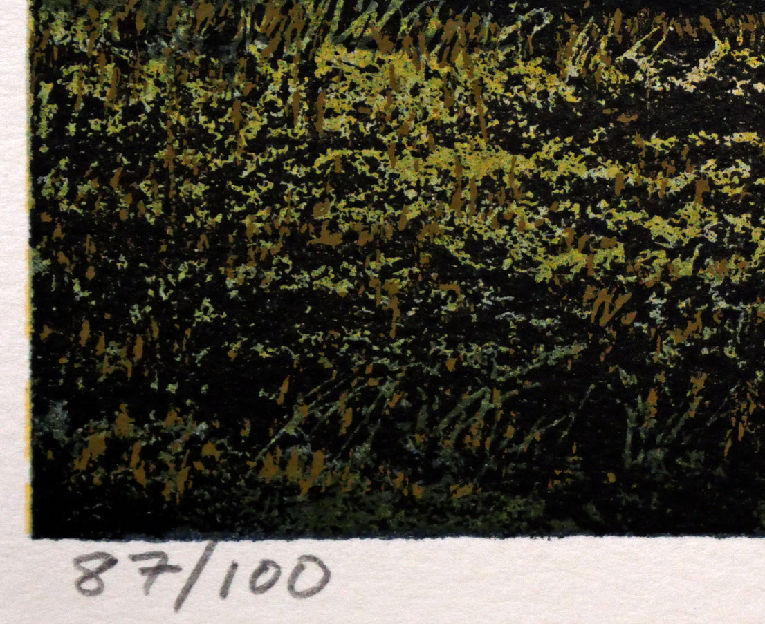 ブライアン　ウィリアムズ（Brian　Williams）「autumn（秋）」リトグラフ　限定番号（ed,87/100）