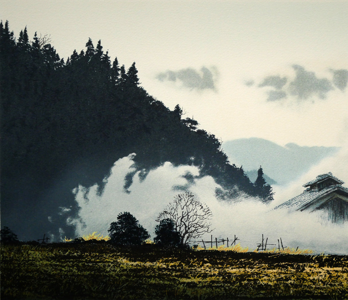 ブライアン　ウィリアムズ（Brian　Williams）「autumn（秋）」リトグラフ　拡大画像1