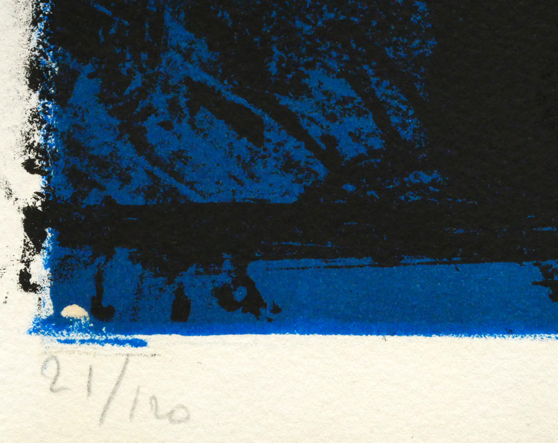 ベルナール・ビュッフェ（Bernard　BUFFET）「獅子使い（『サーカス』より）」リトグラフ　限定番号（ed,21/120）