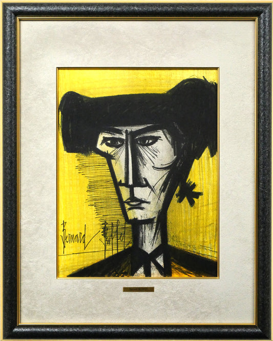 ベルナール　ビュッフェ（Bernard　BUFFET）「闘牛士」リトグラフ