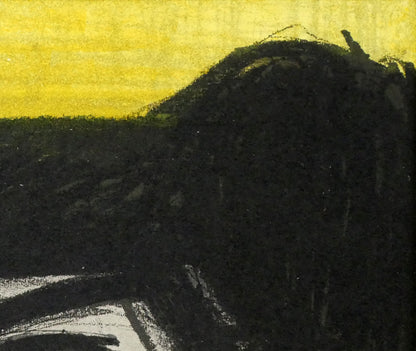 ベルナール　ビュッフェ（Bernard　BUFFET）「闘牛士」リトグラフ　拡大画像3