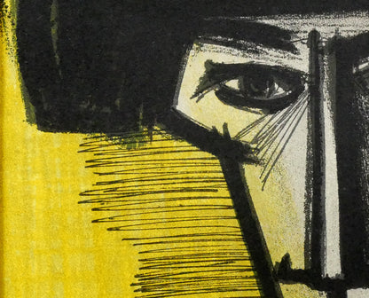 ベルナール　ビュッフェ（Bernard　BUFFET）「闘牛士」リトグラフ　拡大画像4
