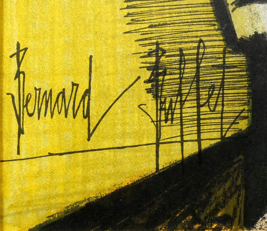 ベルナール　ビュッフェ（Bernard　BUFFET）「闘牛士」リトグラフ　拡大画像6