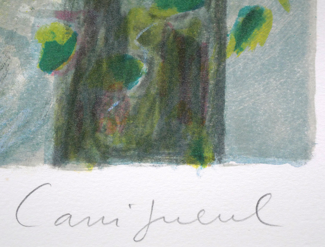 ジャン・ピエール・カシニョール(JEAN　PIERRE　CASSIGNEUL)「森の小径」リトグラフ 絵画買取・販売の小竹美術