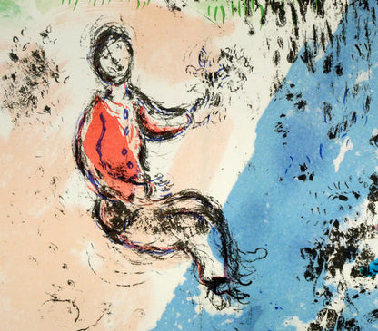 マルク　シャガール(Marc　Chagall)「四季」リトポスター　拡大画像7