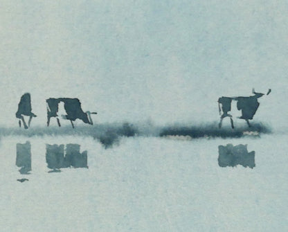 張光壁「中国桂林風景」水彩画・10号　拡大画像4