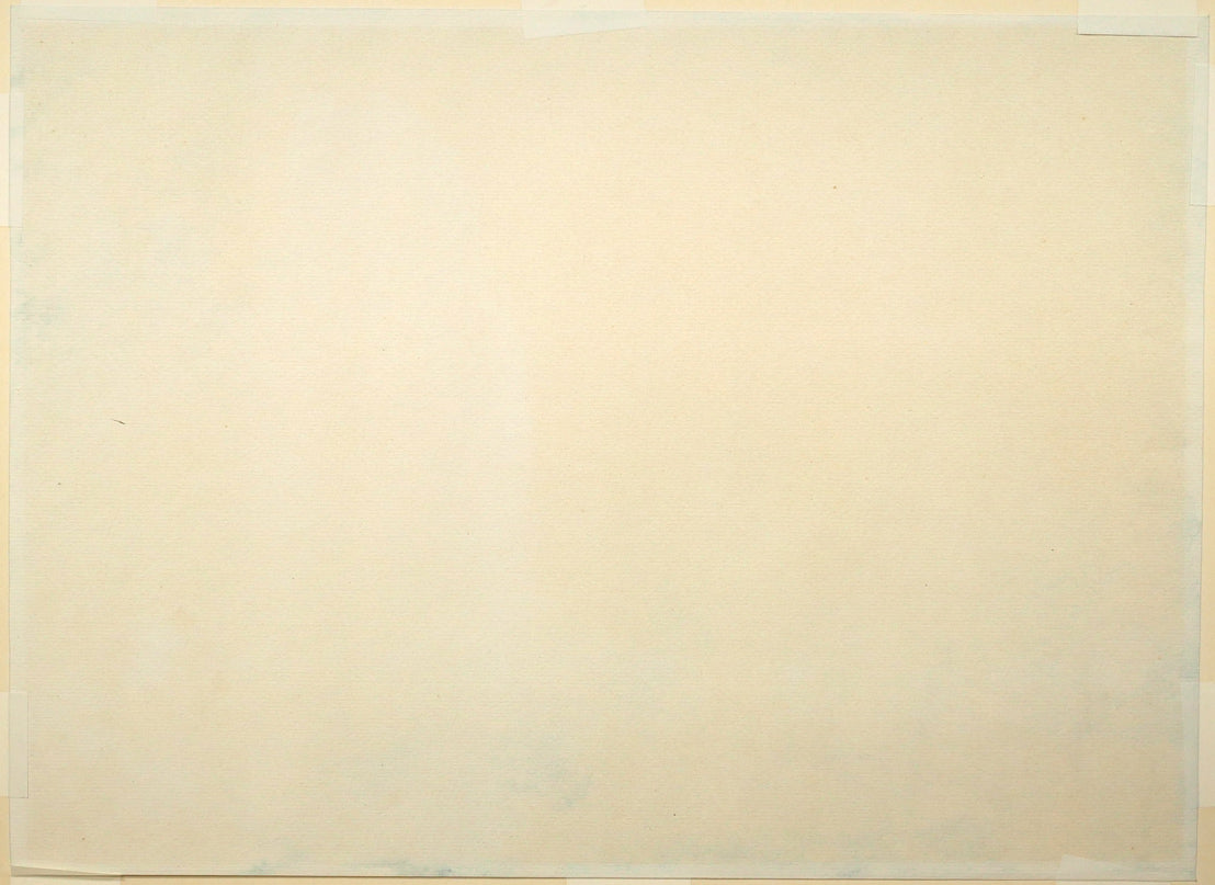 張光壁「中国桂林風景」水彩画・10号　作品裏側画像