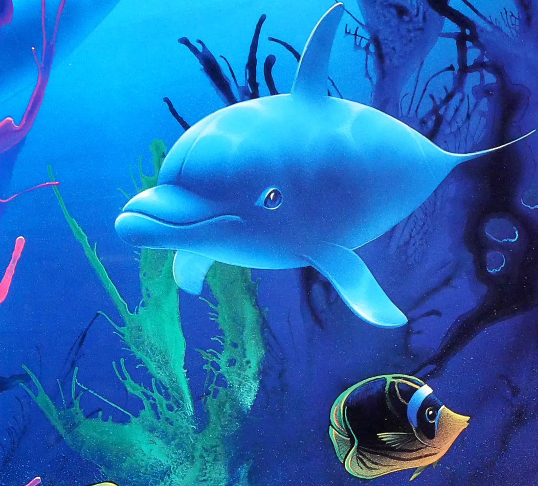 デビット　ミラー（David　Miller）「ヘブンリーウォーター」ミクスドメディア版画　拡大画像6