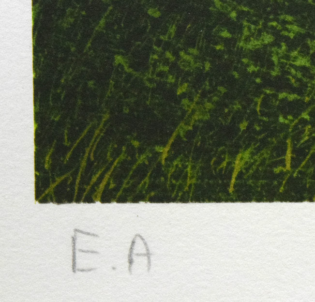 デペルト「レッドフラッグ」リトグラフ　限定番号（ed,E.A＝作家保存版）拡大画像