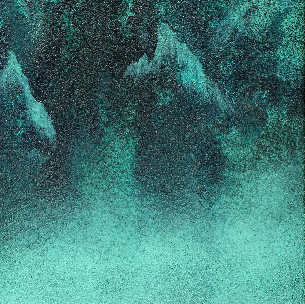 萄雅彦「深淵」油絵・F25号　拡大画像4