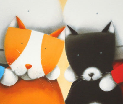 ダグ　ハイド（Doug　Hyde）「Family　of　Four」ジクレー版画　拡大画像4