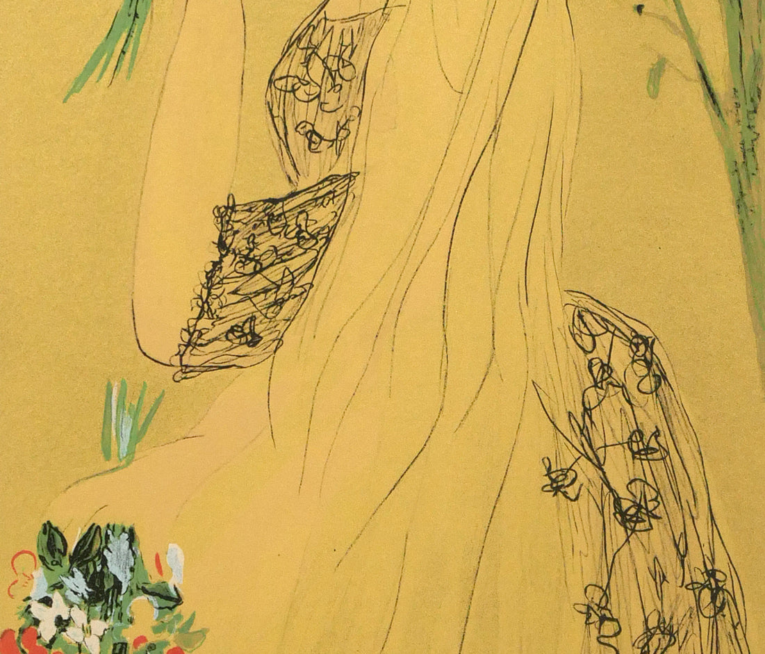フジ子ヘミング「春」リトグラフ　拡大画像2
