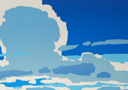 藤倉英幸「風野」シルクスクリーン版画拡大画像3