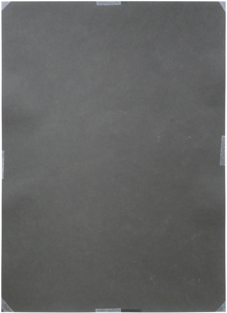 藤野千鶴子「抽象画1」パステル画・10号　作品裏側画像