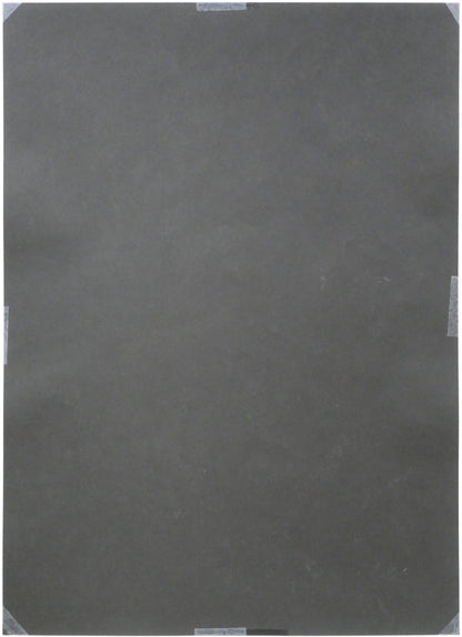 藤野千鶴子「抽象画1」パステル画・10号　作品裏側画像