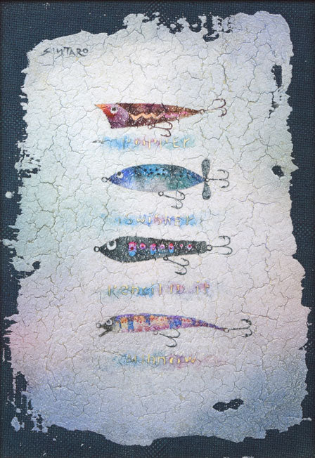 藤岡しんたろう「fascination（a）」油絵・SM　作品全体画像
