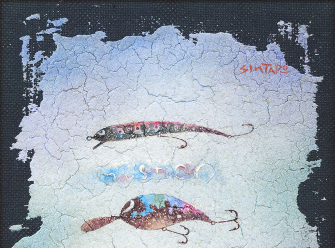 藤岡しんたろう「fascination（b）」油絵・SM　拡大画像1