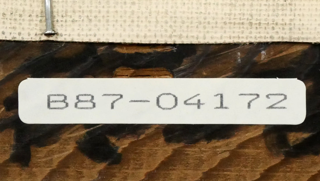 藤岡心象「陽だまり」油絵・F10号　裏側画像1（「一枚の繪」管理番号）