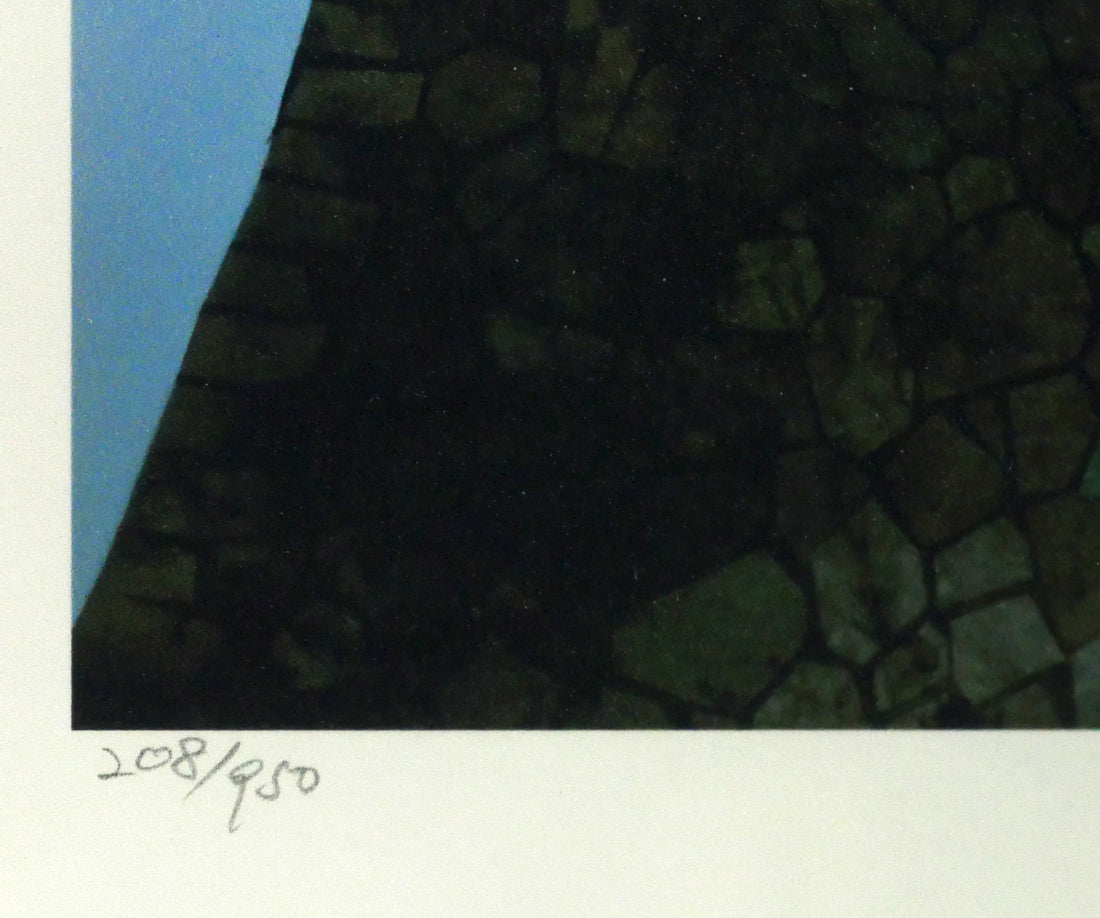藤城清治「荒城の月（日本の愛唱歌・4月）」レフグラフ版画 絵画買取