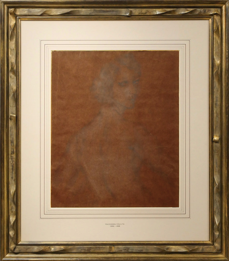 後藤純男「支笏湖」日本画・F6号