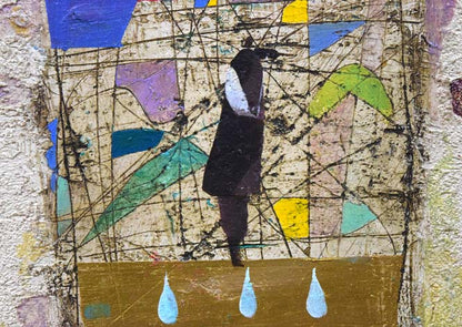藤原護「Otonomie」油絵・SM　拡大画像2