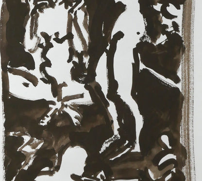 伏木田光夫「無題」水彩画・40号　拡大画像2