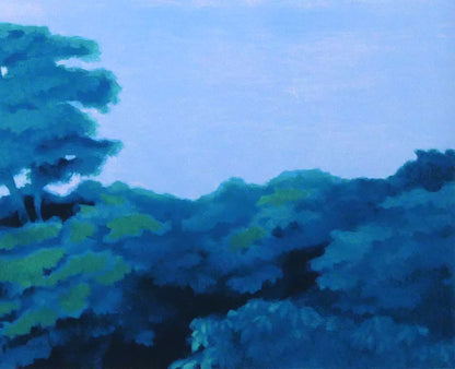 東山魁夷「月明」シルクスクリーン版画（生前作）　拡大画像5