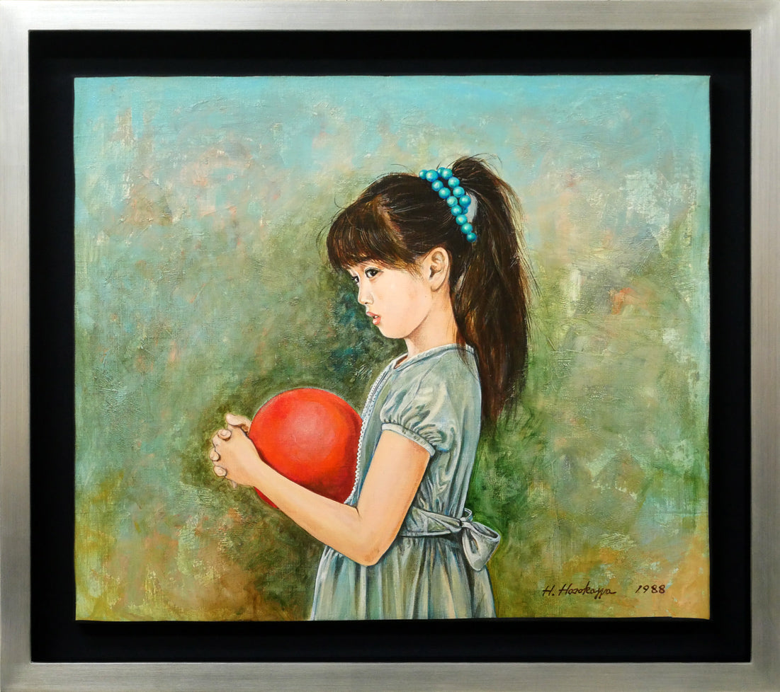 モーリス　エランジェ（MURICE　EHLINGER）「裸婦」油絵・仏F15号