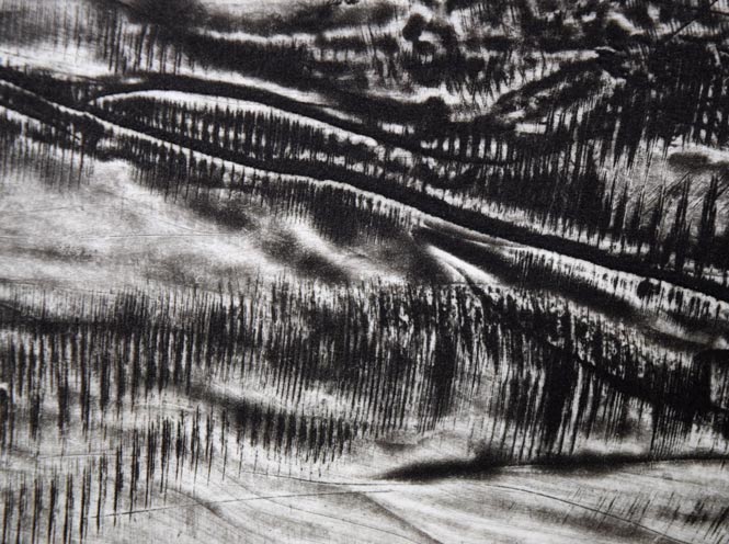一原有徳「無題1964」銅版画　拡大画像2