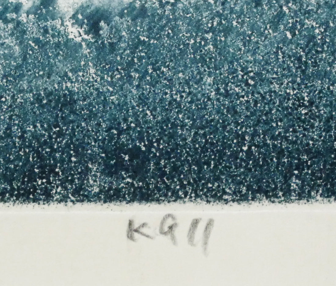 一原有徳「KGⅡ」銅版画　作品タイトル