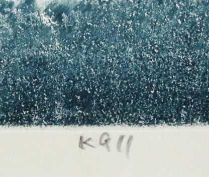 一原有徳「KGⅡ」銅版画　作品タイトル