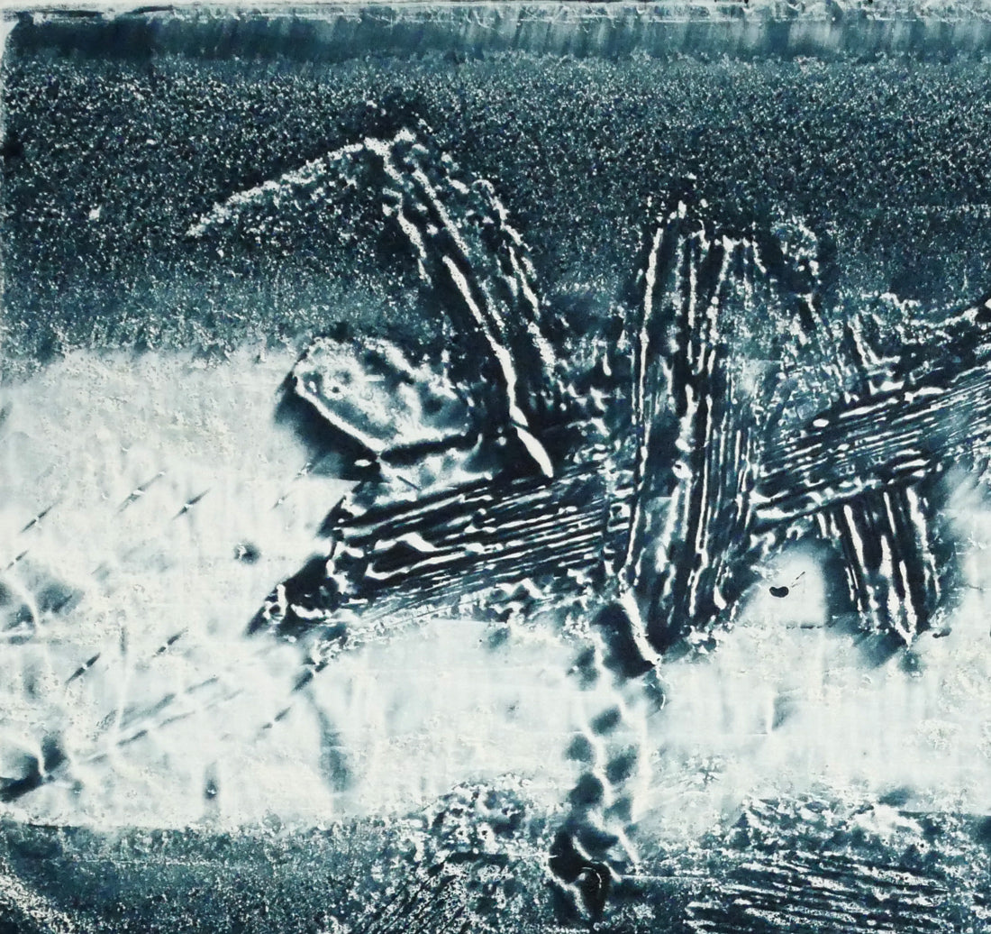 一原有徳「KGⅡ」銅版画　拡大画像1