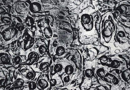 一原有徳「RIW（21）」銅版画　拡大画像1