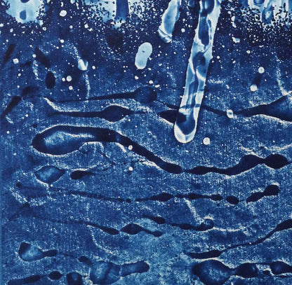 一原有徳「RU（C）4」銅版画　拡大画像3